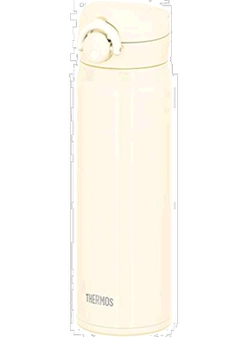 【日本直邮】Thermos 水瓶真空保温移动杯 500ml 奶白色 JNR-502