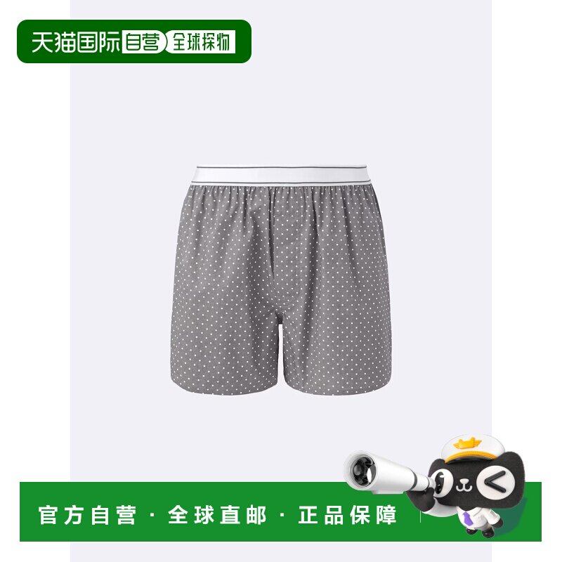 日本直邮GU 布帛短裤腰带(圆点)+E