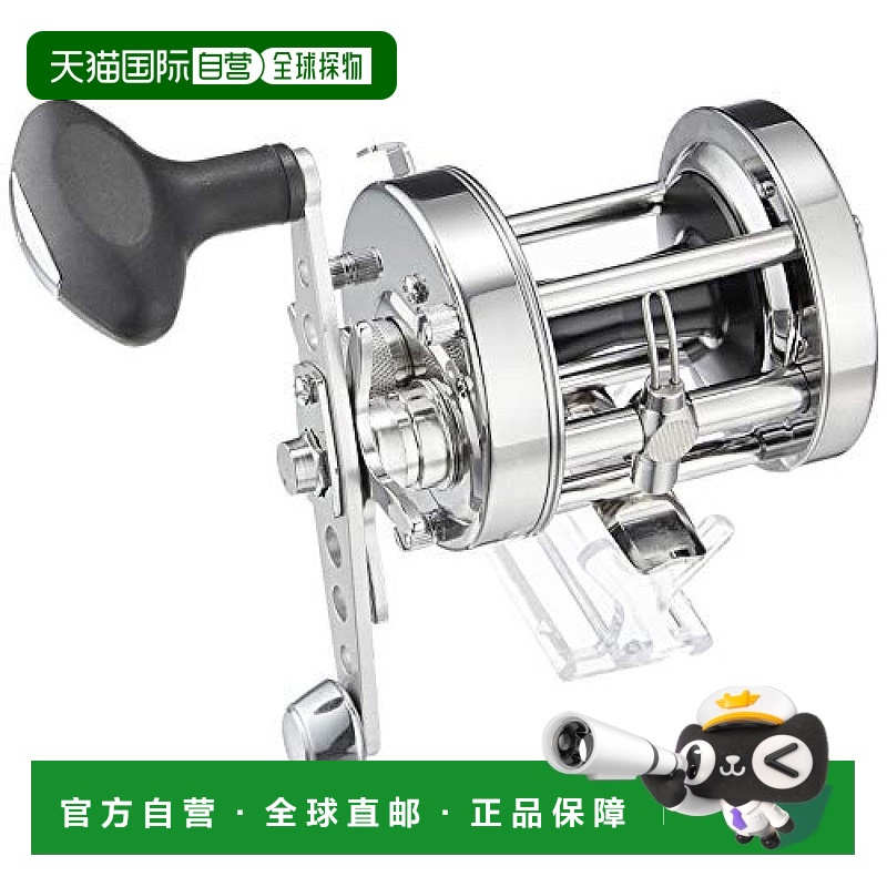 【日本直邮】Abu Garcia阿布诱饵卷轴银色不锈钢经久耐用6500CS