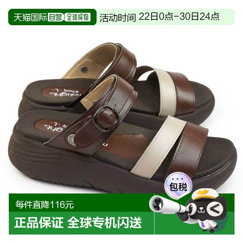 日本直邮Pansy 女士凉鞋 MS210 轻便办公鞋 2WAY 腰带 Pansy