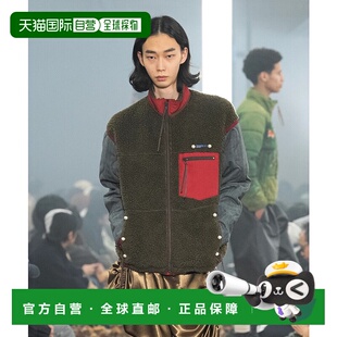 1h可退 日本直邮KHOKI男装撞色拼接宽松休闲外套 115650014