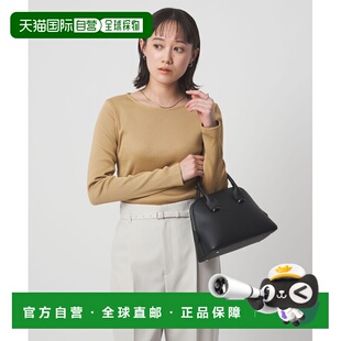 relaxing 女士 半高领长袖 1h可退 修身 label T恤 日本直邮green