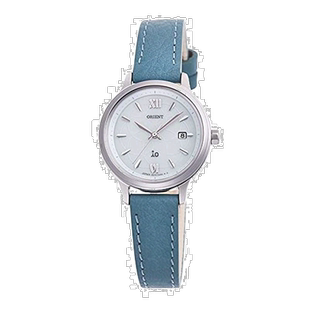 【日本直邮】Orient东方双狮 女表 IO Natural&Plain 浅蓝色表带