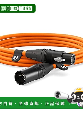 【日本直邮】Rode罗德 麦克风电缆 优质 XLR电缆‎ 3m 橙色 XLR3M-