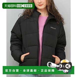 1h可退 日本直邮ROXY 女装 拨水保暖 中棉外套 半拉链设计 反光LO