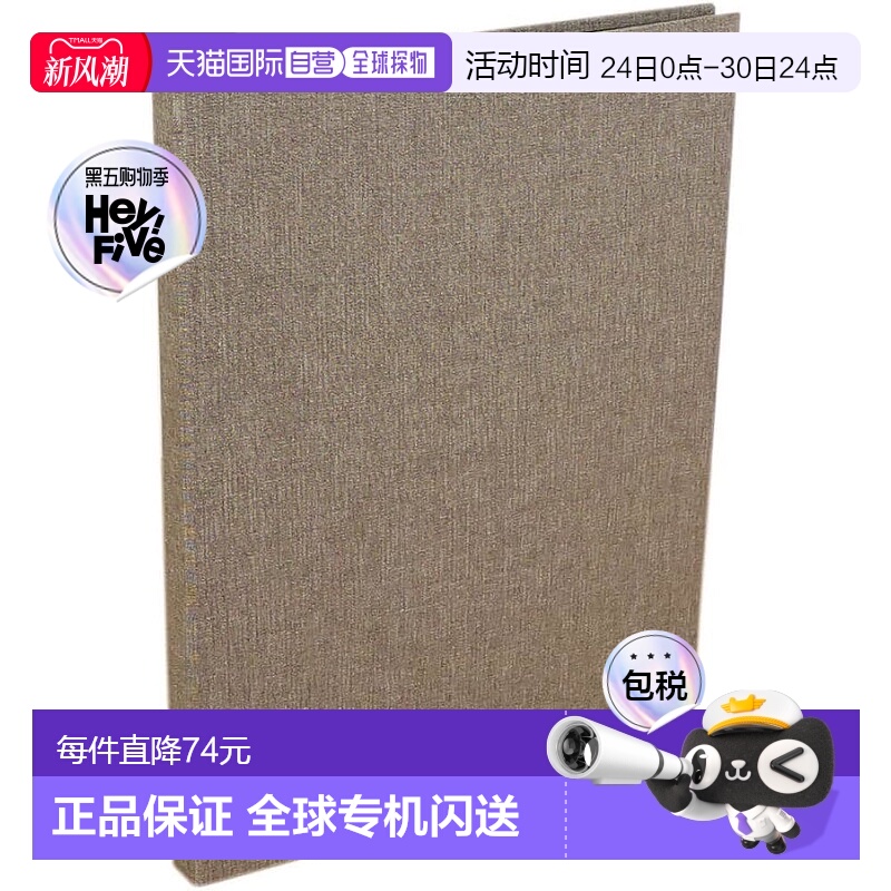 【日本直邮】仲林薄口袋相册 竖照片正方形6面168张 SPA-SQ-168-B