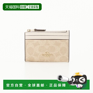 COACH CW870新款 签名迷你 细长零钱包卡包 日本直邮蔻驰