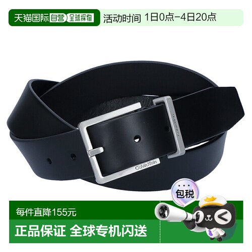 日本直邮CALVIN KLEIN 皮带 K50K504301 001 尺寸 95cm