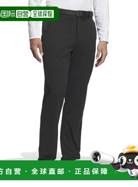 日本直邮adidas 高尔夫运动常规版型弹力长裤 [JUX03-JM9550] 黑