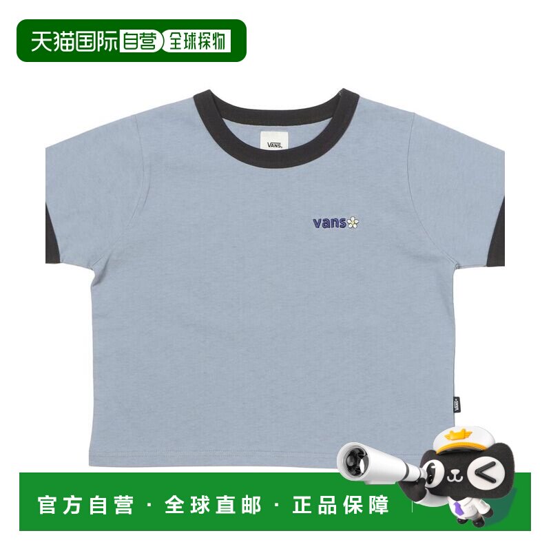日本直邮VANS 卫衣 W flower logo ringer TEE图片