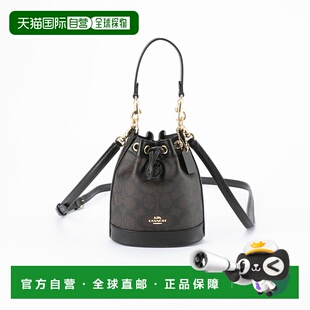 标志帆布 迷你水桶包 CW299 单肩包 日本直邮COACH