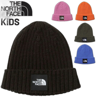 日本直邮The North Face 儿童针织帽Cappuccio 帽盖儿童无檐便帽N