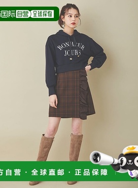 日本直邮31 Sons de mode 褶皱2WAY迷你短裙 [315060EW14083] 焦