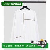 日本直邮5351 T恤 POUR HOMMES 1h可退 拼接设计长袖 LES 男士 0249