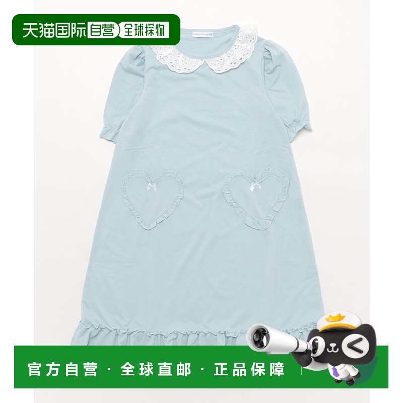 1h可退 日本直邮Catherine Cottage女士心形口袋短袖睡衣裙 QS078