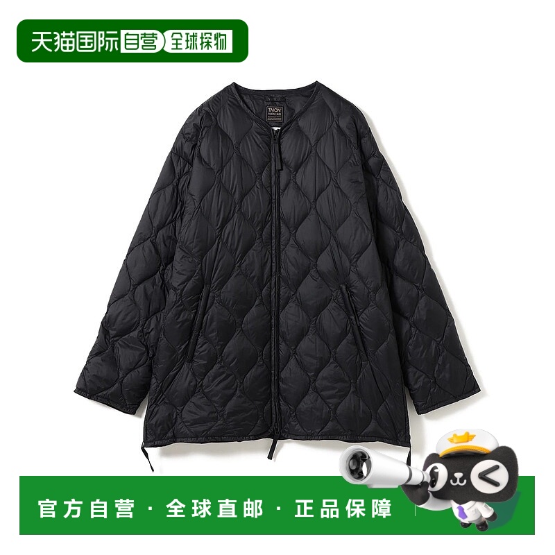 1h可退 日本直邮TAION 男士长款羽绒风格连帽夹克 轻便保暖 92180