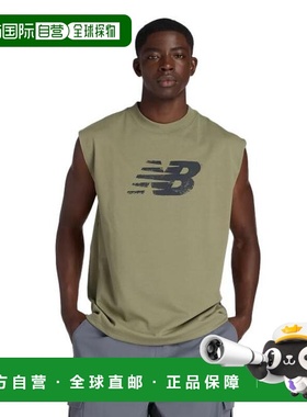 日本直邮New Balance 男士无袖衬衫 AMT53173DIO