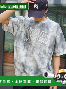 1h可退 日本直邮WEGO 男女同款雪花扎染刺绣T恤 WE25SM05M0003