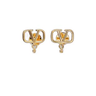 日本直邮Valentino VLogo Signature华伦天奴珍珠耳环4W2J0E36UXM