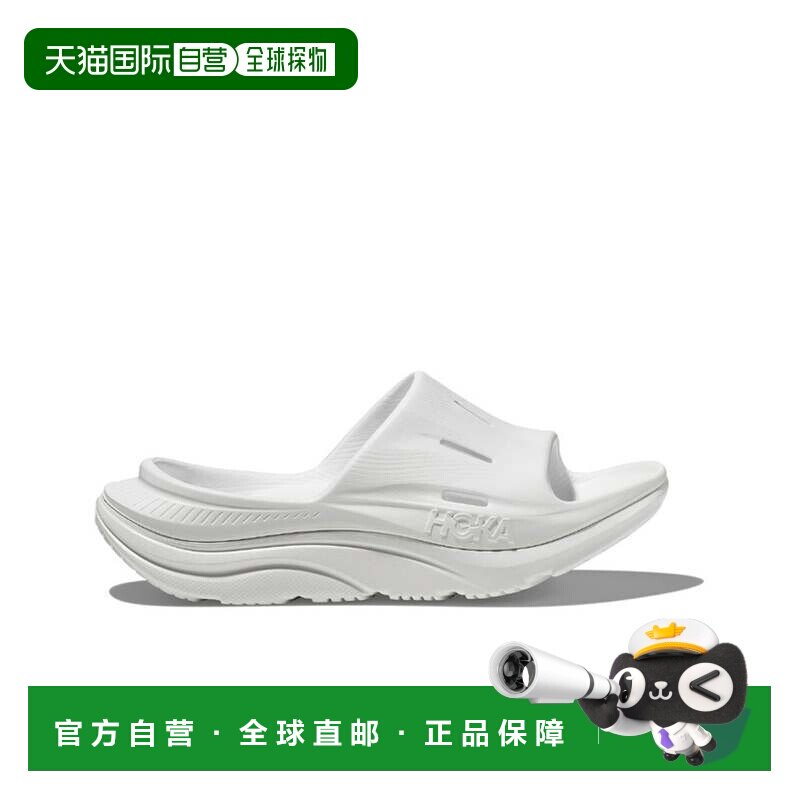 日本直邮HOKA ONE ONE 霍卡奥尼奥尼 U ORA 恢复拖鞋 3 白色 霓虹图片