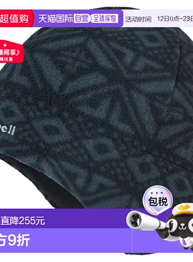 日潮跑腿Montbell蒙贝欧 CLIMAPLUS 100 印花暖耳帽 #2 S/M 11189