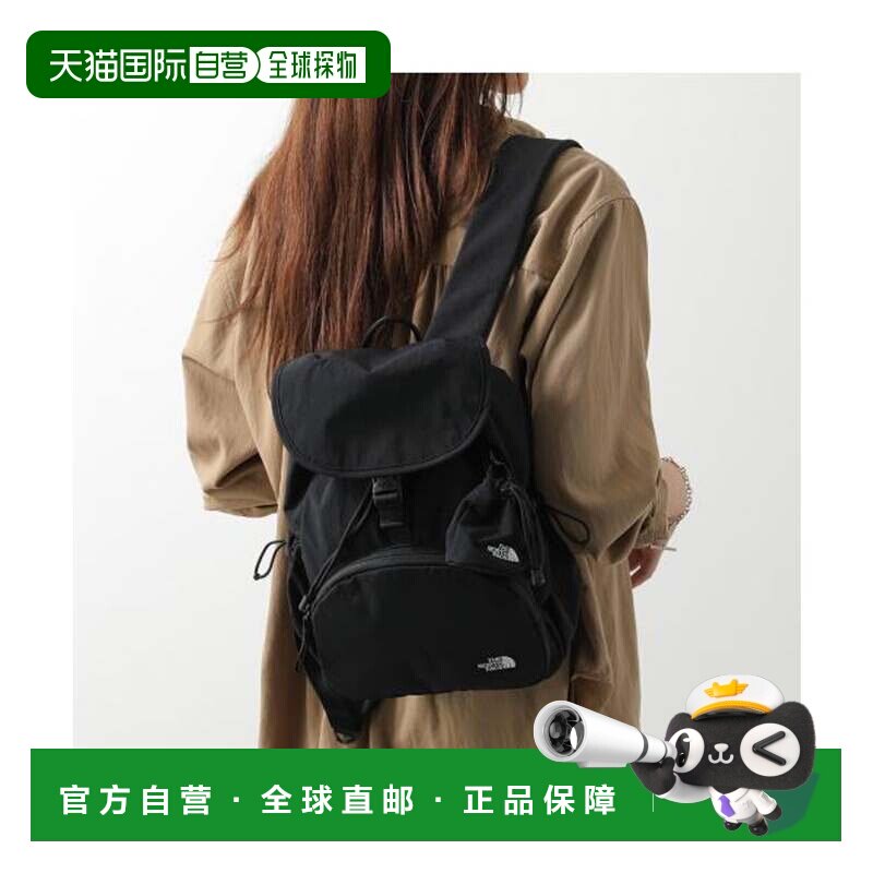 日本直邮THE NORTH FACE 北面白标双肩包 NM2DS21A 黑色