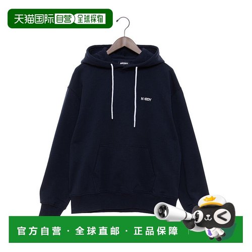 日本直邮NERDY 布伦克标志连帽卫衣 [NE8621EU000726] 混色灰色