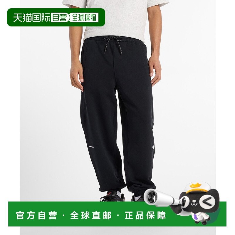 1h可退 日本直邮NB GREY 男士宽松休闲运动裤 侧边撞色刺绣设计