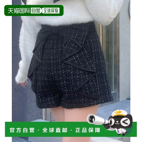 1h可退 日本直邮abc une face 女装 高腰短裤 背部蝴蝶结设计 305