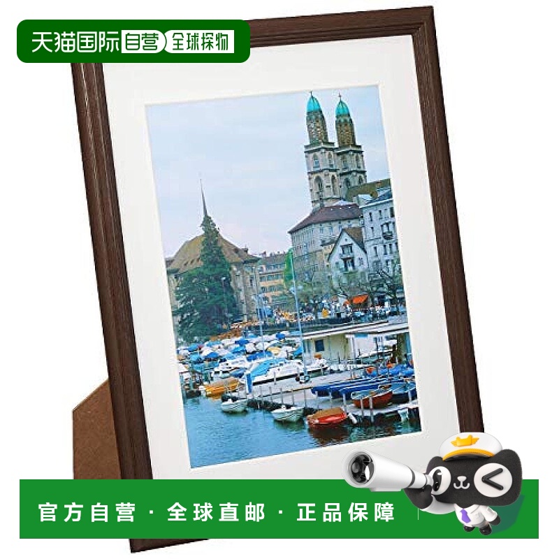 【日本直邮】Fujicolor富士胶片 木制相框IM-30 A4  棕色 407437