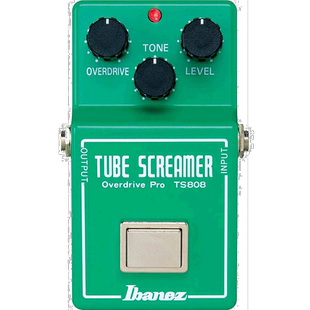 ibanez乐器吉他效果助推器尖叫者使用方便操作失真