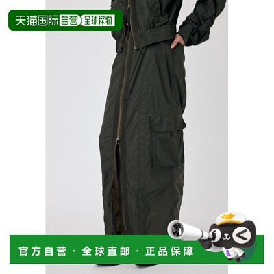 日本直邮FRONT ZIP FUNCTION A字裙短裙半身裙裙子