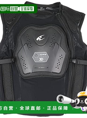 自营｜KOMINE 摩托车用 CE2级护身盔甲背心 黑色 2XL CE标2外套
