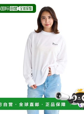 日本直邮ROXY 女士AUTHENTIC长袖上衣 25FWRLT254041WHT 白色
