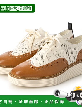 日本直邮COLE HAAN 原创Grand Platform Wingtip牛津女鞋 [CO1659