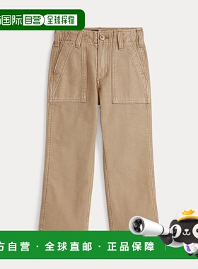 1h可退 日本直邮Polo Ralph Lauren 儿童 棉质Ricky休闲裤 调节腰