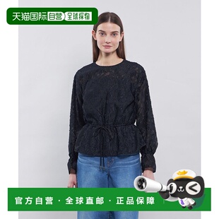 peplum上衣 女士透视花卉图案 M5M12517__ 日本直邮EPOCA 1h可退