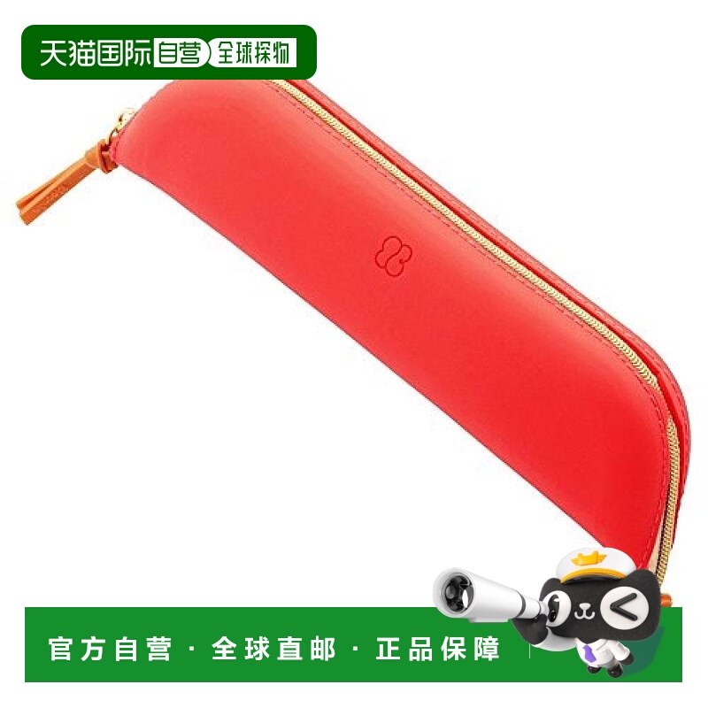 【日本直邮】lihit lab.笔袋拉链笔袋Bloomin流行红A7730-3笔盒