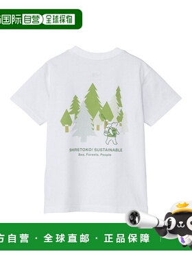 日本直邮THE NORTH FACE 儿童 短袖T恤 知床トコ联名款 NTT32642S