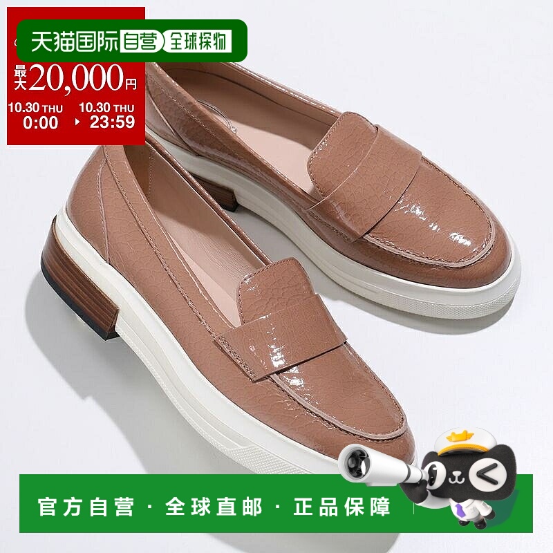 日本直邮TODS 女士漆皮乐福鞋 XXW92B0Y41ZVNO尺码 37.5橡胶鞋底M