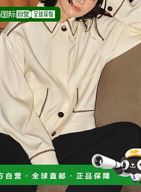 日本直邮TODAYFUL 2024春夏外套 梯形蕾丝双面束腰上衣 梯形蕾丝