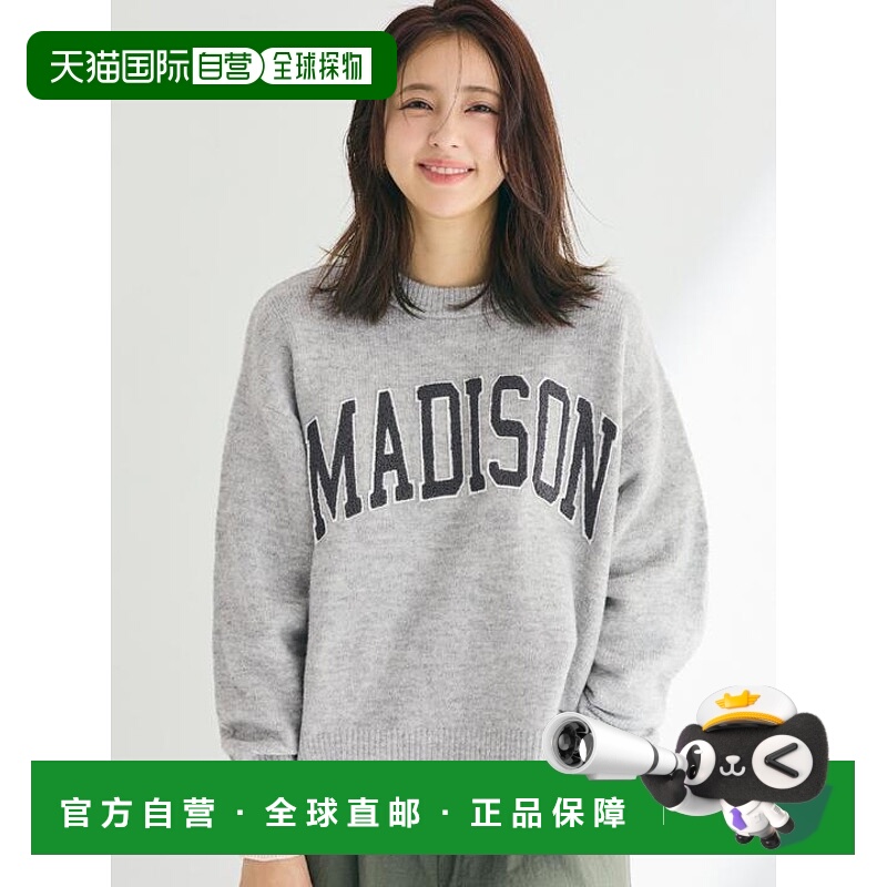 1h可退 日本直邮coca 拼接徽章针织上衣