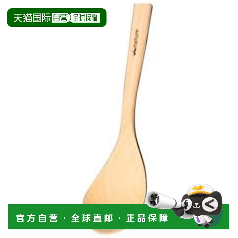 【日本直邮】Suncraft 公用勺 木质 山毛榉 Chatty Bistro 自然风