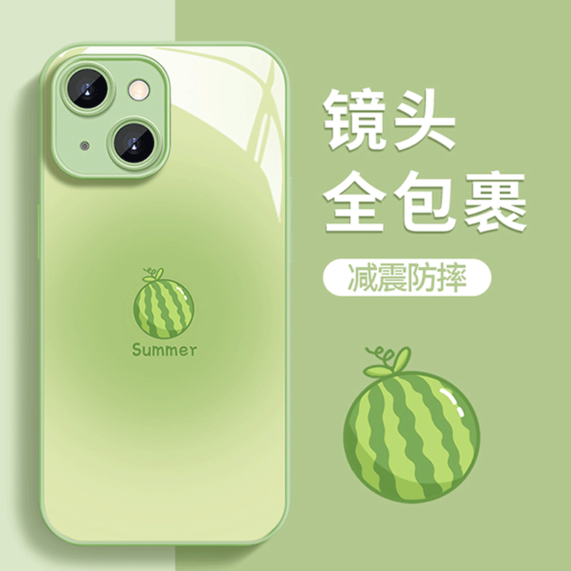 晕染粉西瓜适用VIVO手机壳