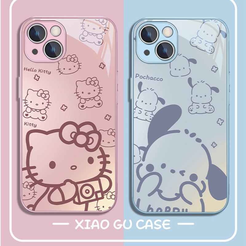 凯蒂猫帕恰狗适用苹果手机壳