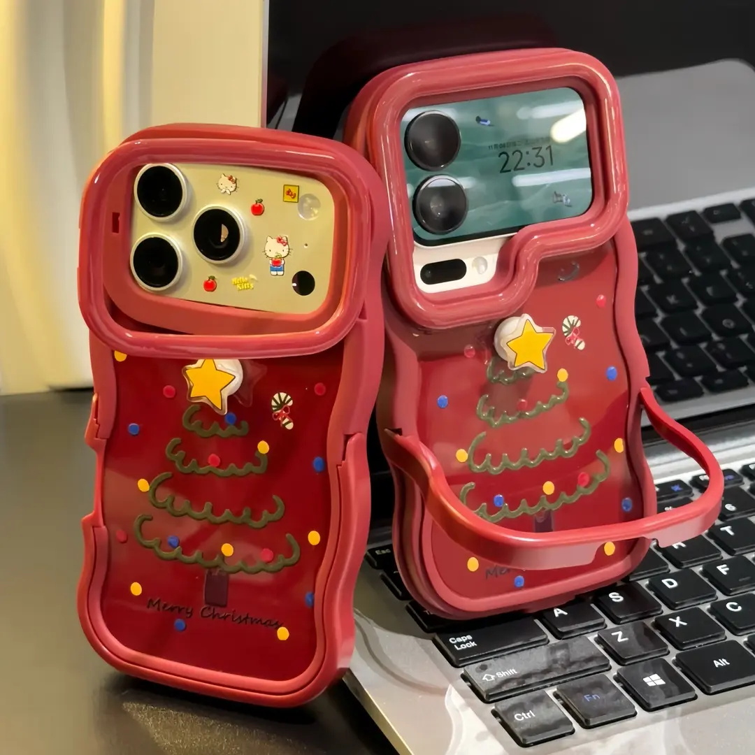 星星圣诞树适用苹果手机壳