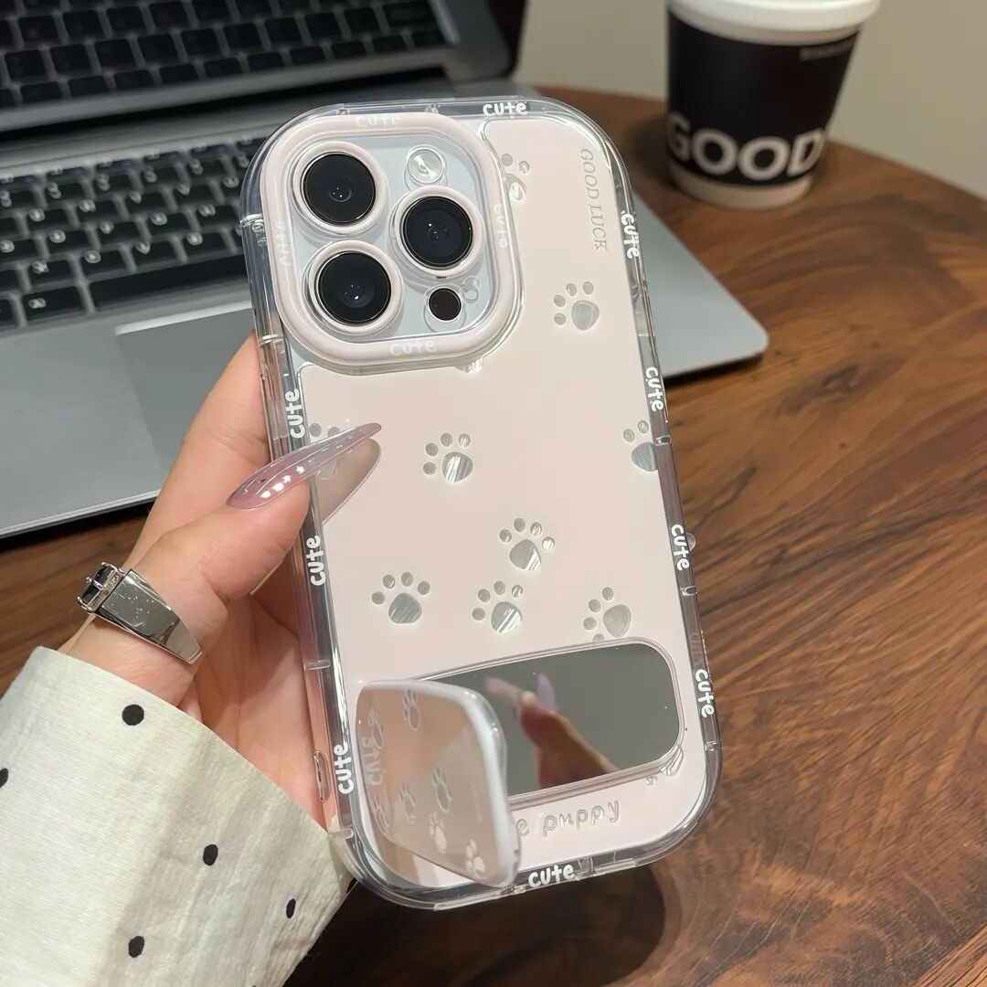 小爪子镜子支架适用苹果手机壳