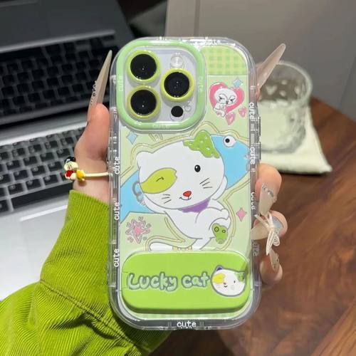 鲷鱼烧小怪猫适用苹果手机壳