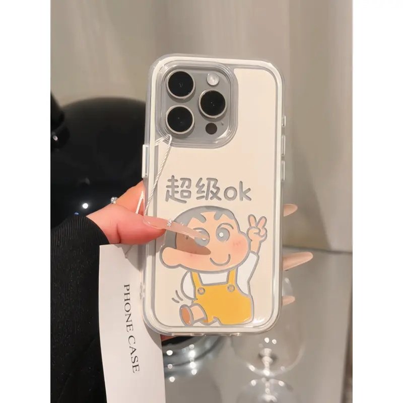 超级OK适用苹果17手机壳iPhone16/15PROMAX透明华为PURA80可爱NOVA14创意MATE60PRO防摔VIVOX300小米OPPO荣耀