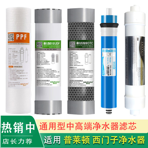 适用普莱顿PLD-RO-A-16/F-01/600G净水器滤芯UF-22西门子SEEMACH